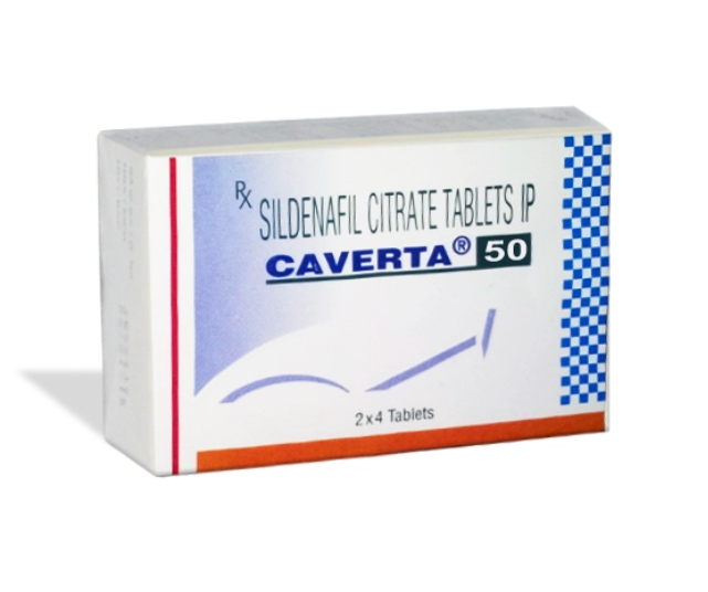 Caverta 50 Mg Tablet (Sildenafil) Use, Side Effects, Benefits